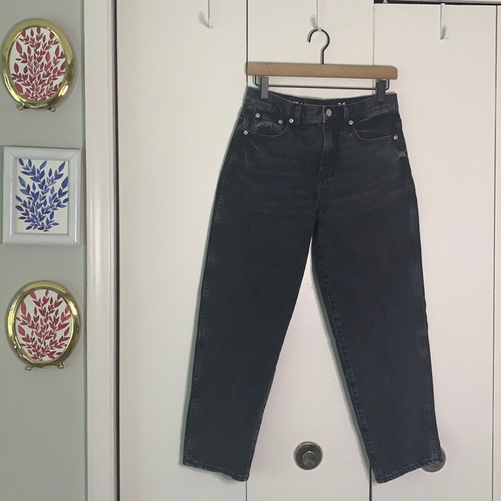Black J. Crew Peggy Jeans Size 26